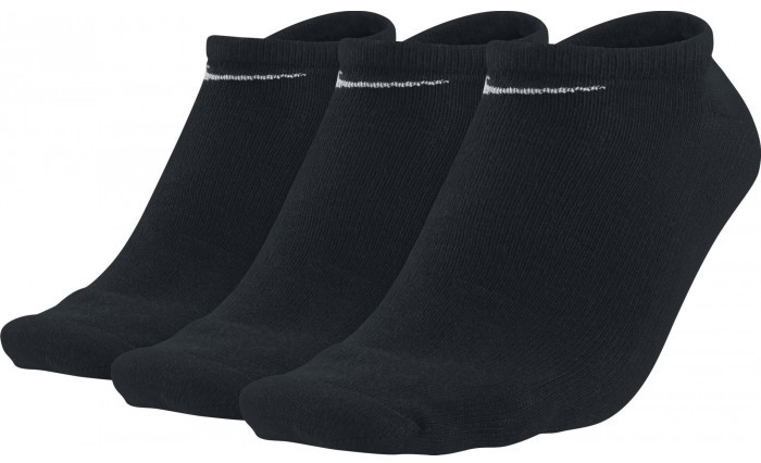 No Show 3pk 001/BLACK/(WHITE