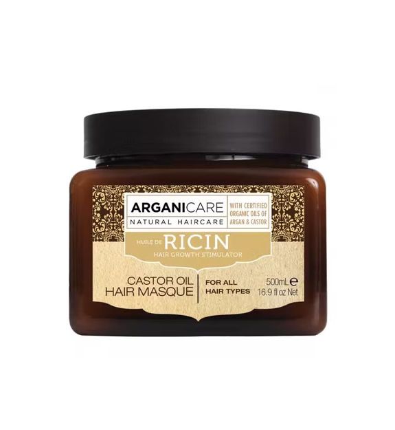 Arganicare Ricin Rizinusöl-Haarmaske mit Arganöl