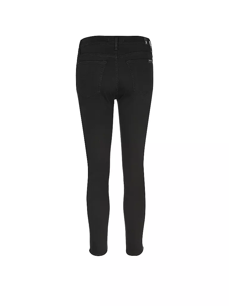 7 FOR ALL MANKIND Jeans Skinny Fit 7/8 THE ANKLE schwarz