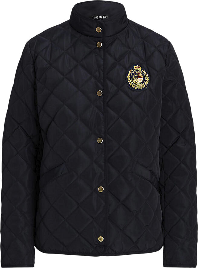 Lauren Ralph Lauren RECYCL SATIN FINISH-SNP FRT CRSD QL Dk navy