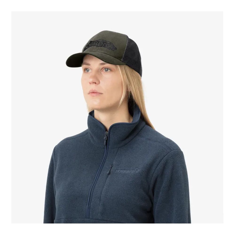 Norrona/29 - Casquette olive night/caviar