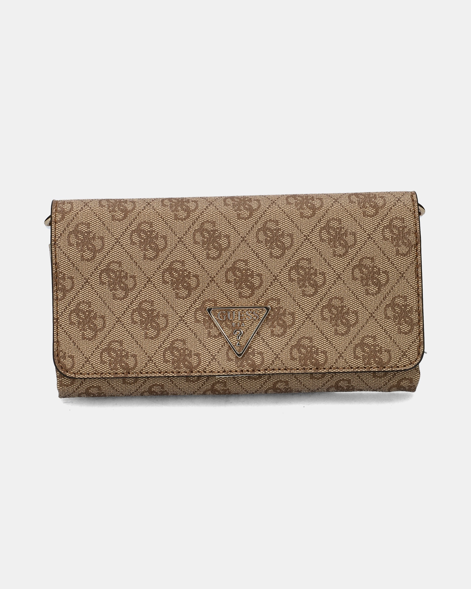 Guess Noelle XBody Flap Portemonnee  - beige