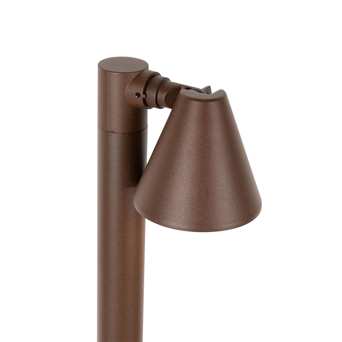 Modern buiten paaltje roestbruin 100 cm IP44 verstelbaar - Ciara