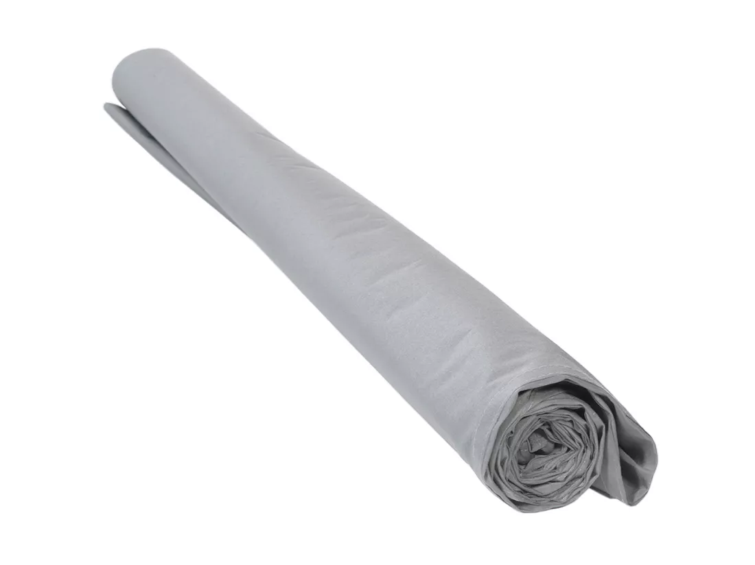 Toile pour store banne SAULE 3,95 × 3m - Toile grise - HAPPY GARDEN
