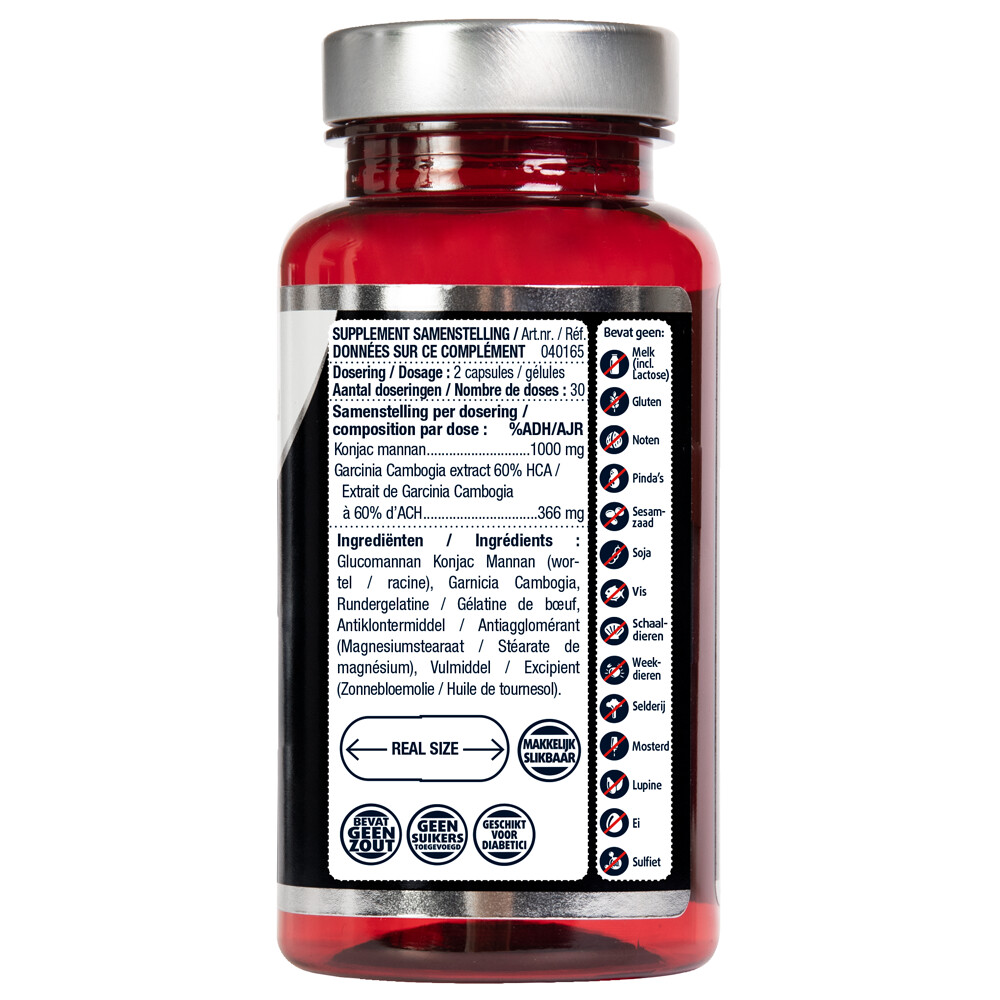 2x Lucovitaal Ideaal Gewicht Konjacwortel Garcinia Cambogia60 capsules