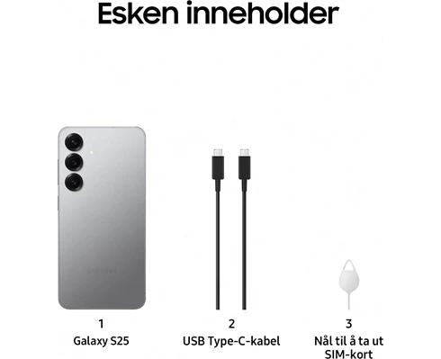 Samsung Galaxy S25 256GB SILVER SHADOW