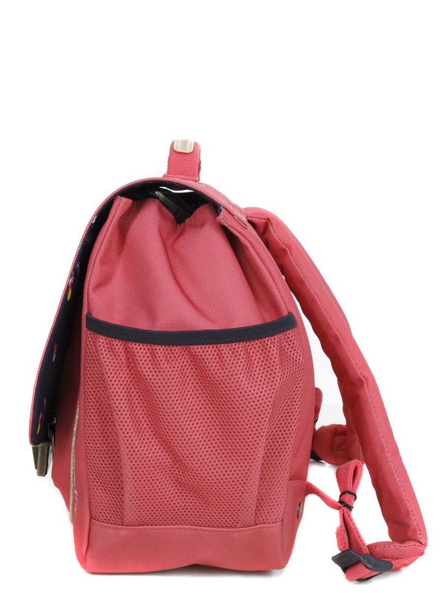 Cartable Jeune Premier It bag Midi Cherry Glitter Pink 38 cm