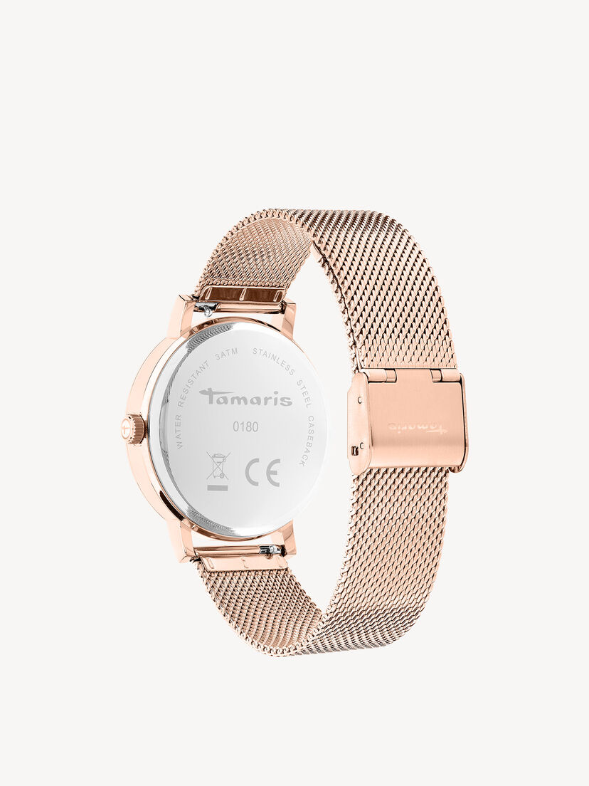 Horloge - rosegoud