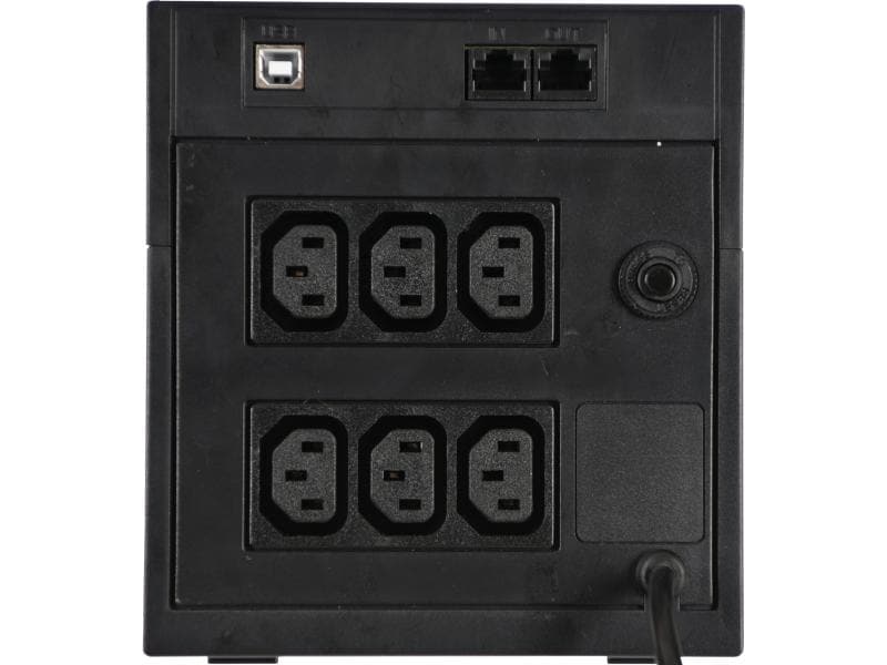 SICOTEC USV USV PCM RPT 2000 AP 2000 VA / 1200 W Professionelle USV im Einstiegs-Segment mit LCD-Display