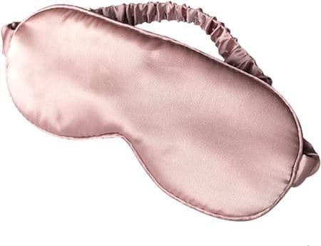 UNIQ Luksus øyemaske i 100% silke - Rose