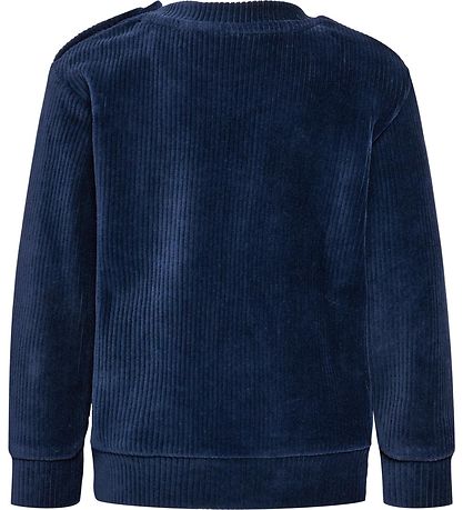 Hummel sweatshirt - Fløjl - hmlCordy - Blåck Iris