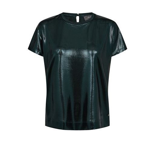 Mos Mosh Nivola Metallic T-shirt, Dark Pine, M