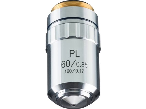 Bresser Optik DIN-PL 60x, planachromatisch 5941560 Mikroskop-objektiv Passer til mærkerne (mikroskop) Bresser Optik