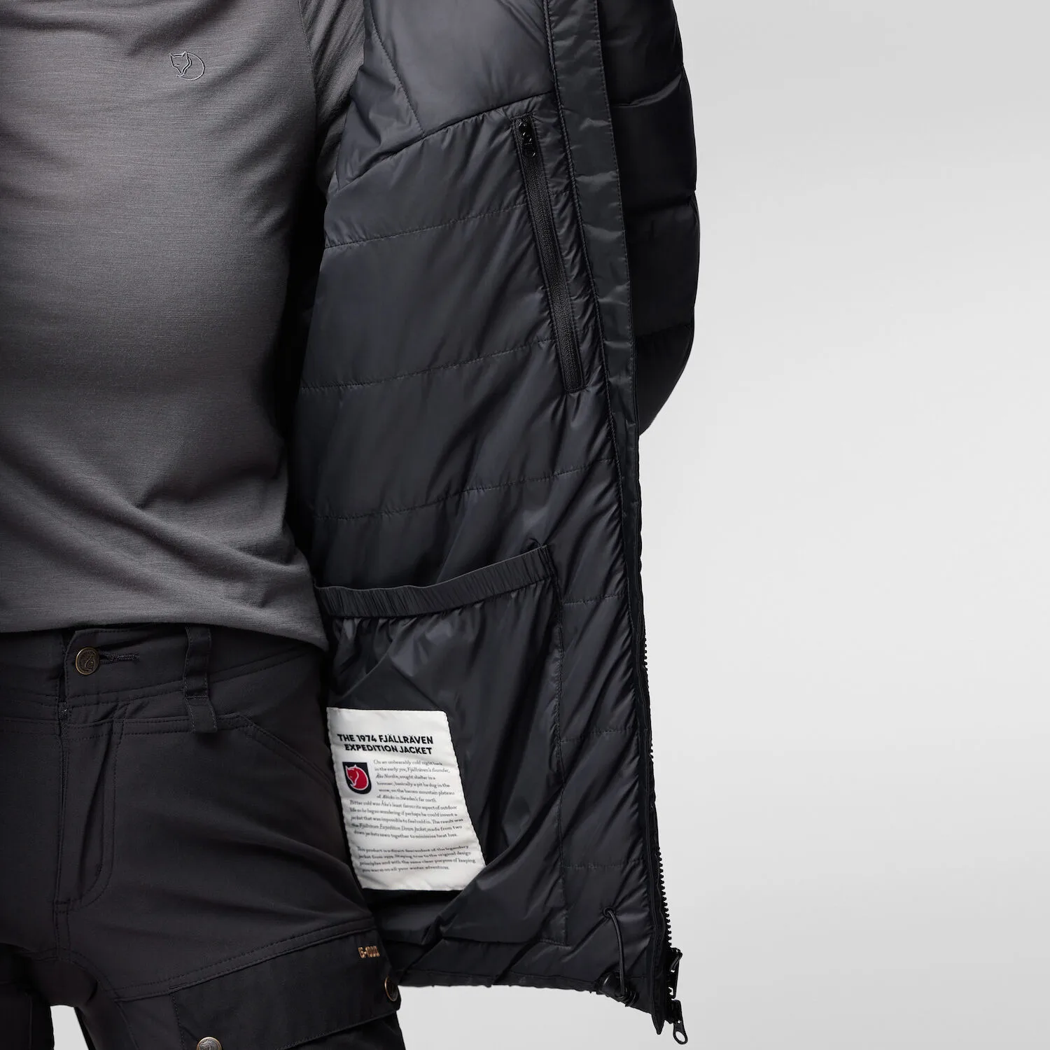 Fjällräven Women's Expedition Mid Winter Jacket Un Blue-Navy