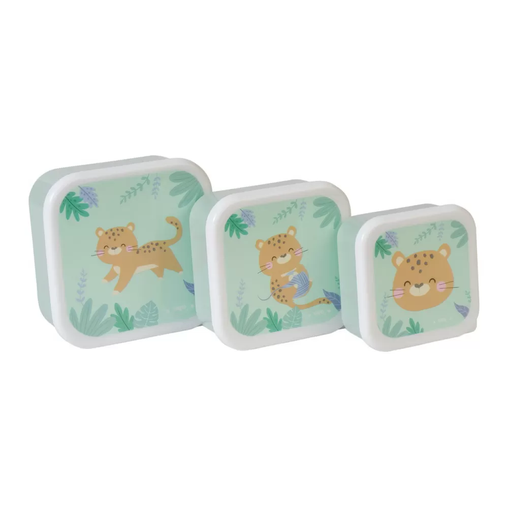 SARO BABY Madkassesæt - Hunter Mint - 3 stk.