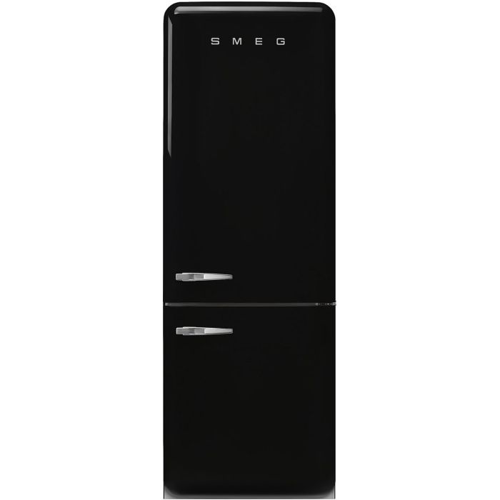SMEG Kühl-Gefrierkombination 50's Retro Style FAB38RBL5 Schwarz