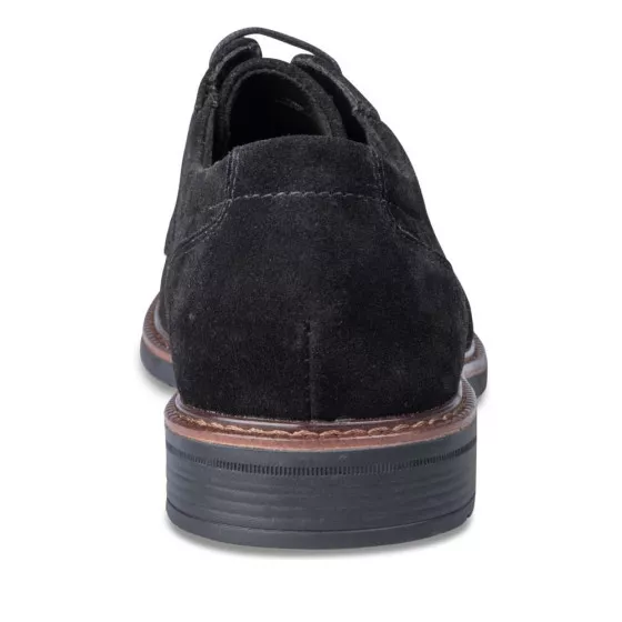 Derbies NOIR DENIM SIDE CUIR