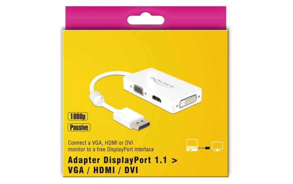 Multiadapter DisplayPort - DVI-D/HDMI/VGAAdapter