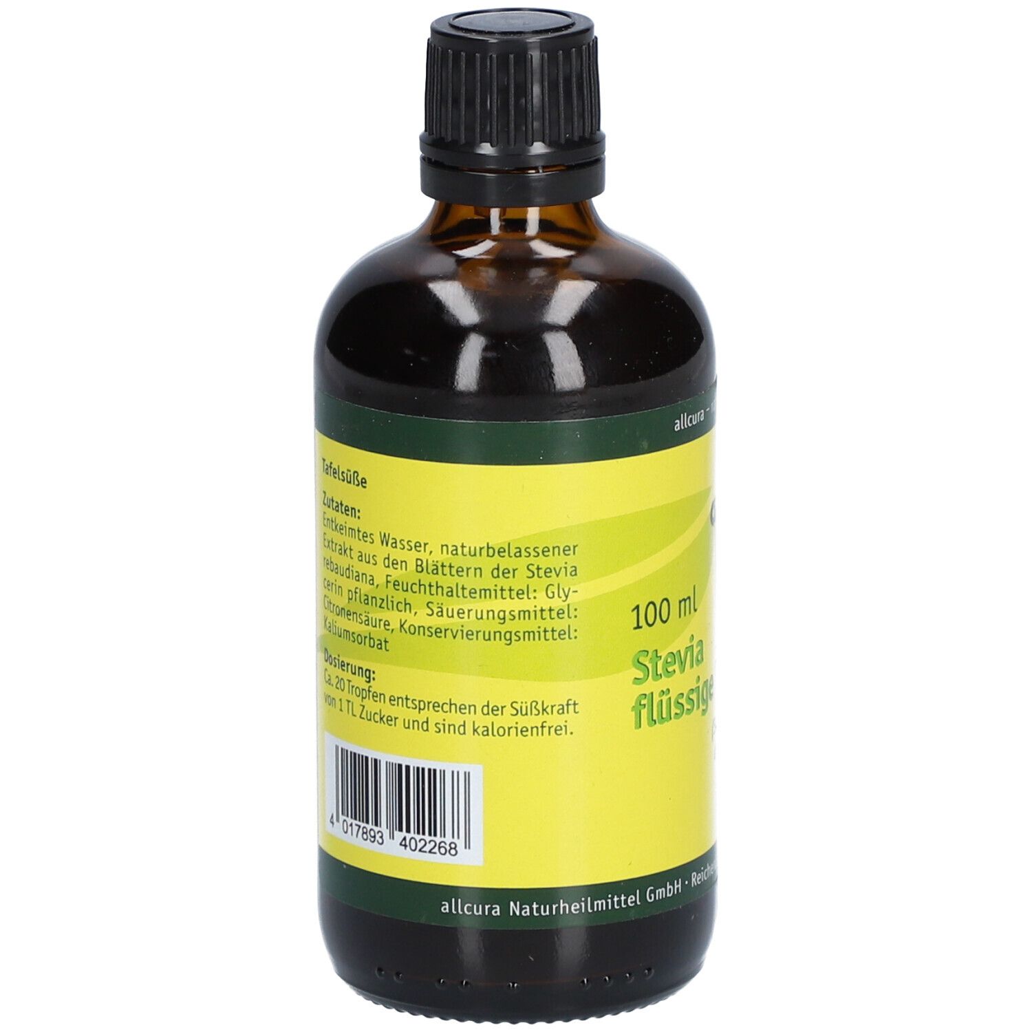 allcura Stevia Extrakt flüssig