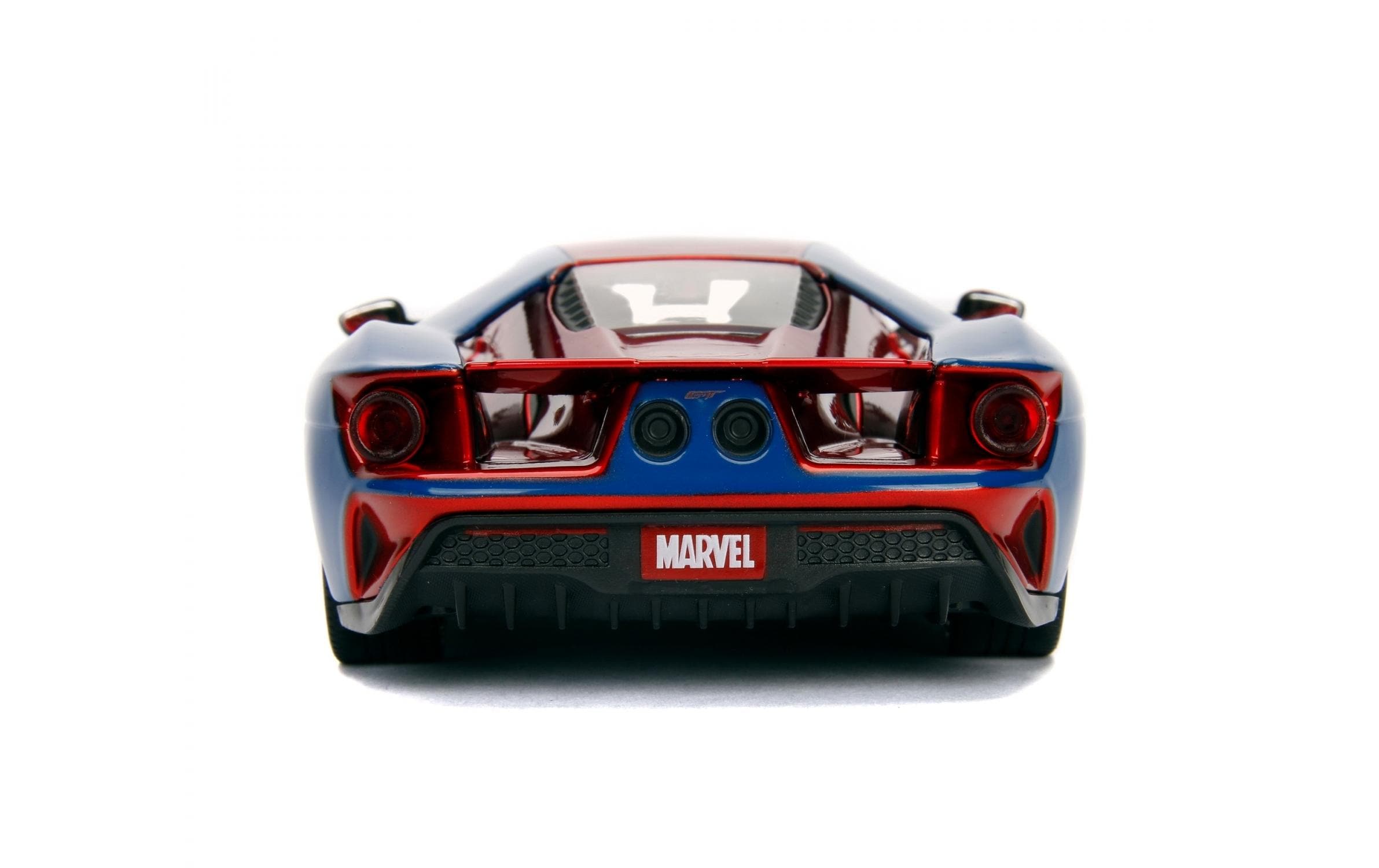 Sportwagen Marvel Spiderman 2017 Ford GT 1:24Spiderman 2017 Ford GT Sammlermodell im Massstab 1:24