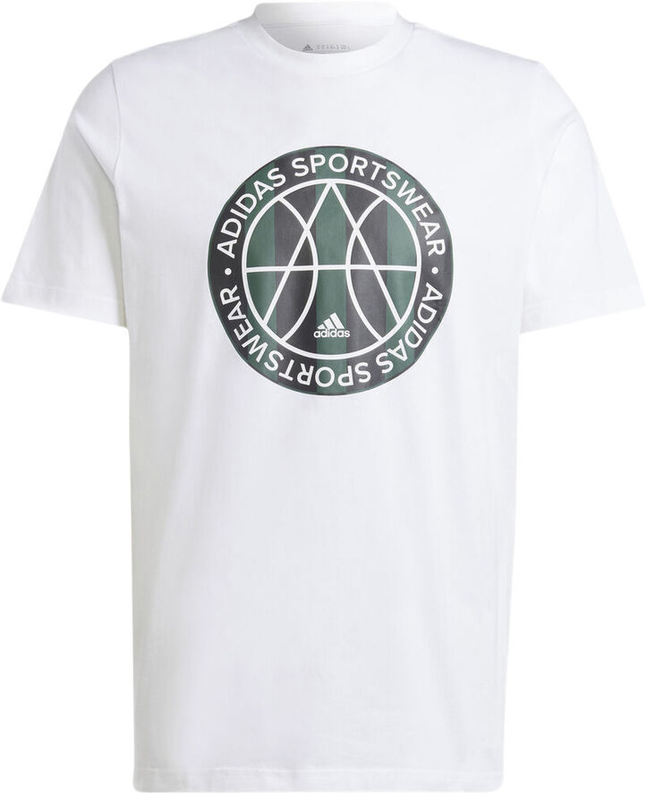 adidas Tiro Emblem Graphic T-Shirt Hvid