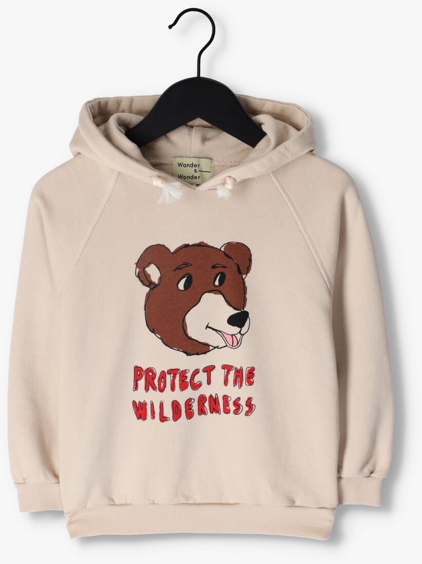 WANDER & WONDER ecru wander & wonder trui hoodie