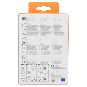 Elro FS1701 optische rookmelder inclusief lithium batterij