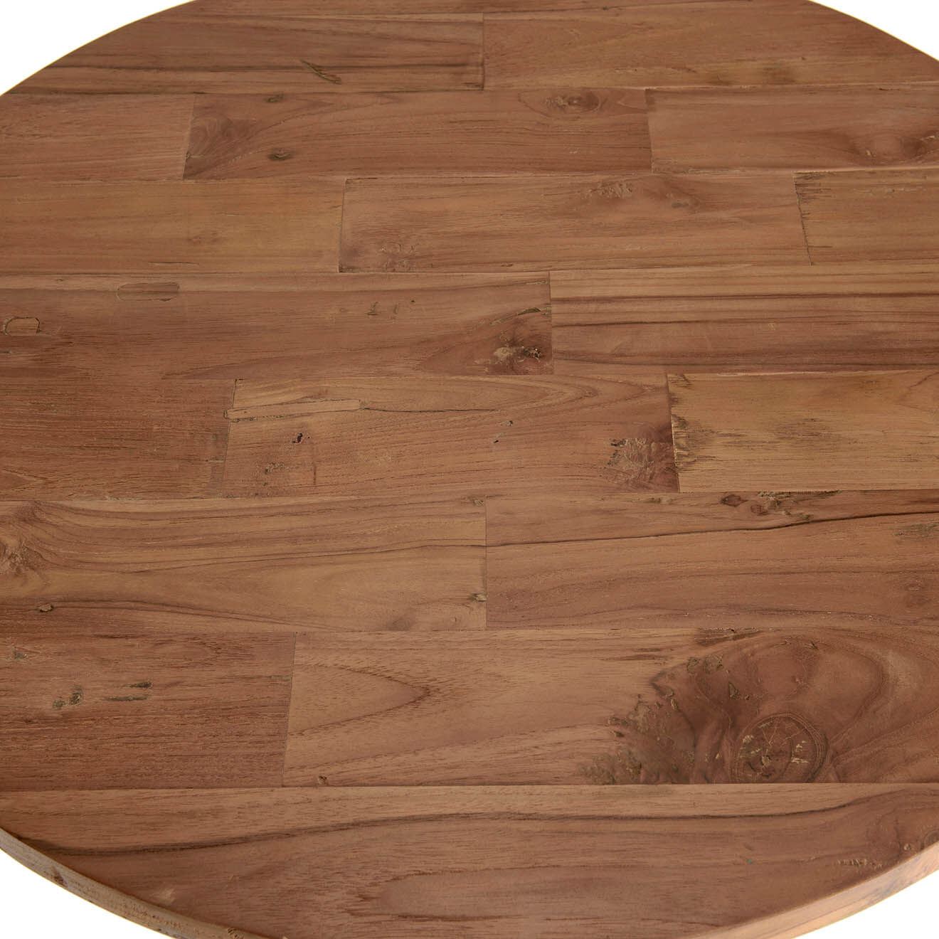 Macabane Table basse Sixtine bois naturel  - D.80xH.35 cm