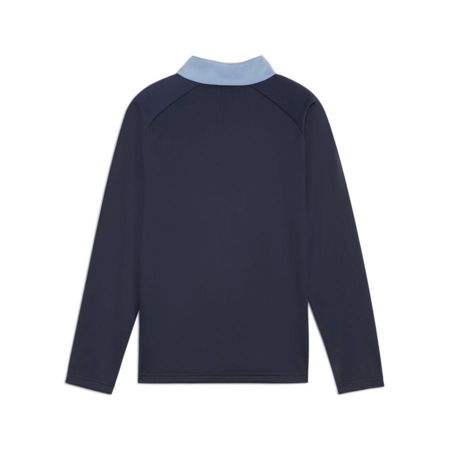 IndividualLIGA 1/4 Zip Top Jr PUMA Navy-Zen Blue