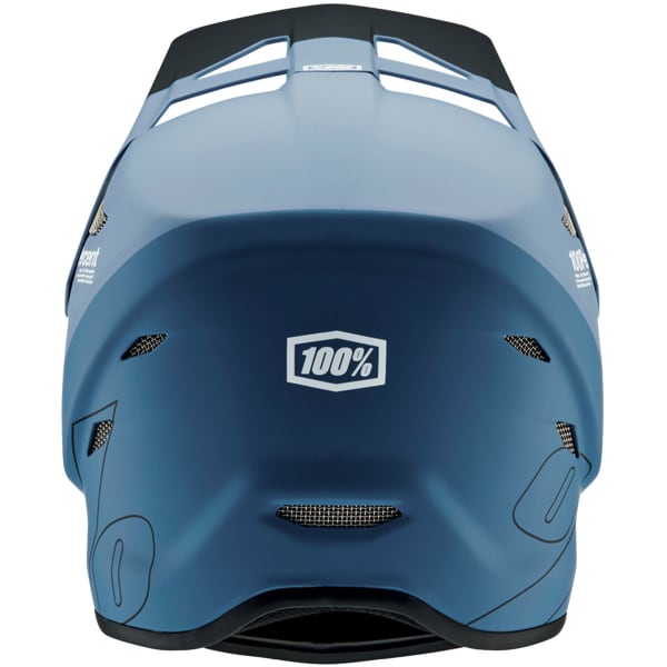 Casque VTT 100PERCENT STATUS YOUTH DROP/STEEL BLUE