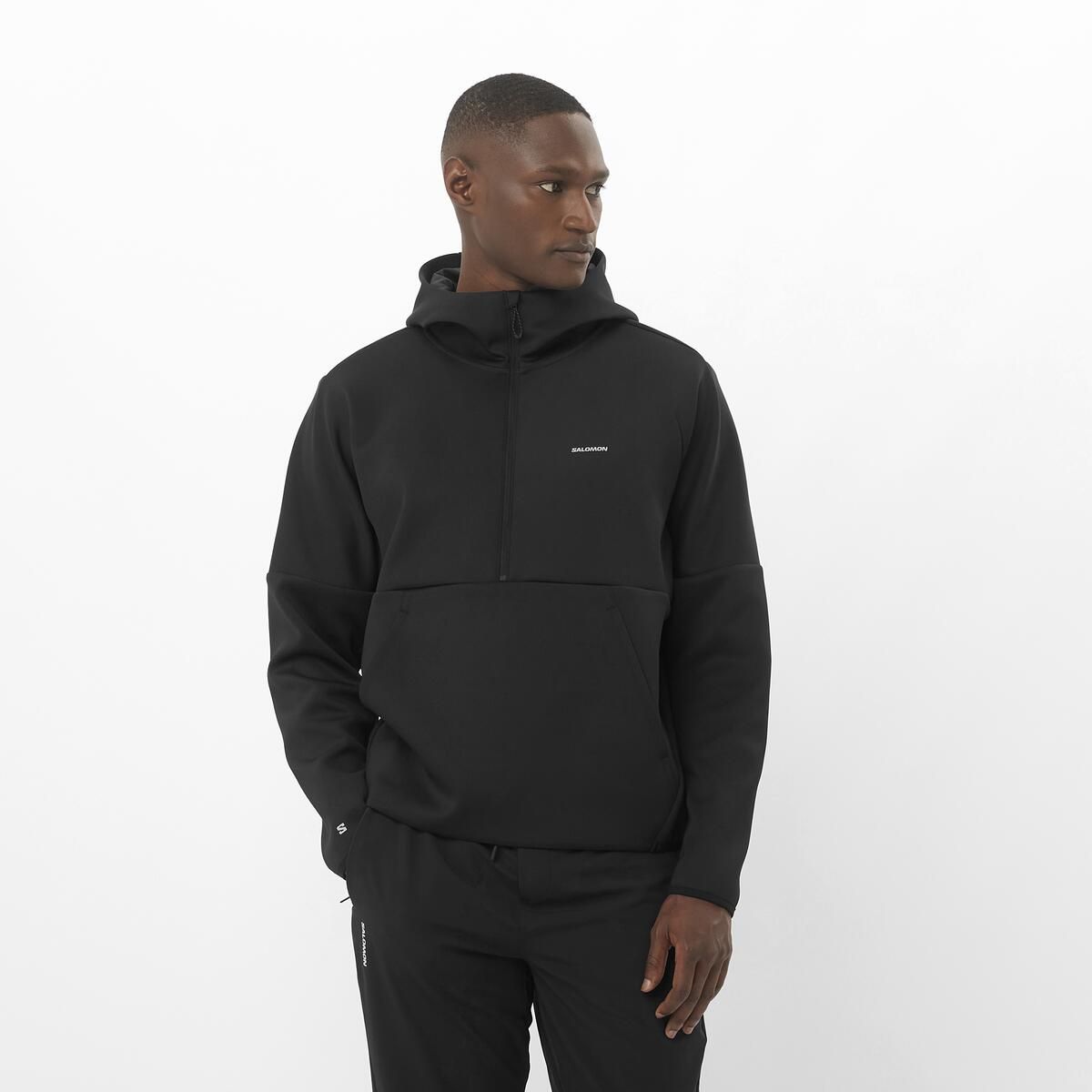 shake hz hooded sweater m deep black lc2421100