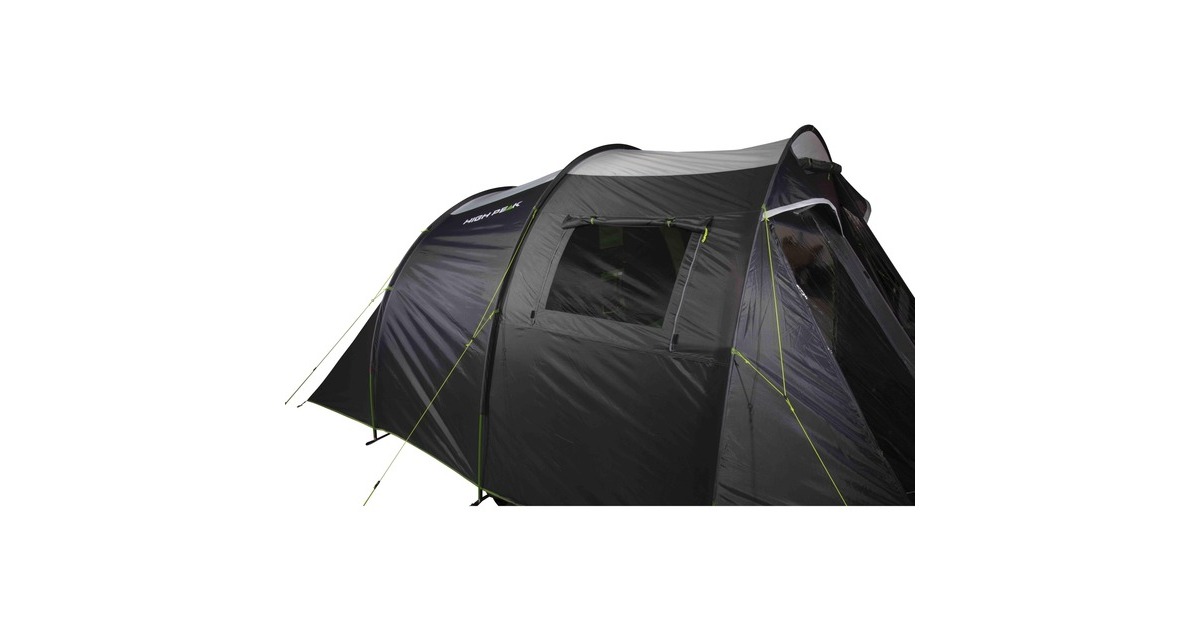 High PeakAncona 5.0 tent  (Donkergrijs/groen)