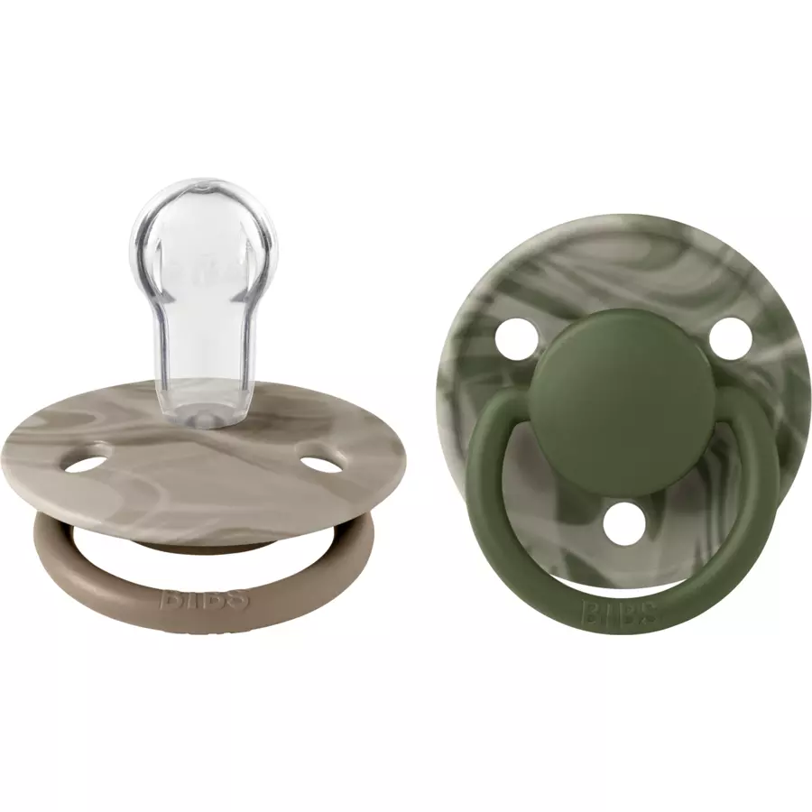 BIBS® Schnuller De Lux Silikon 0-36 Monate Camo Tie Dye 2 Stück