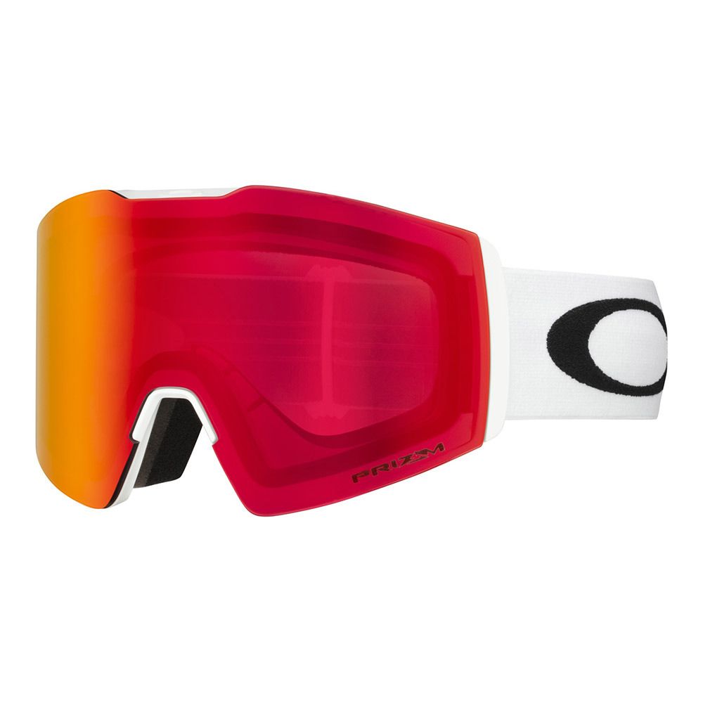 Oakley FALL LINE L - Masque ski matte white/prizm snow torch iridium