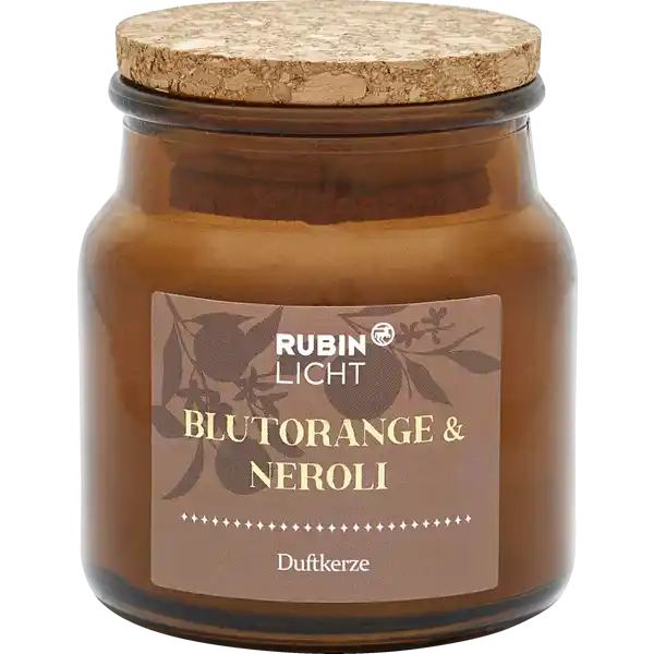 1-DOCHT DUFTGLAS Blutorange & Neroli