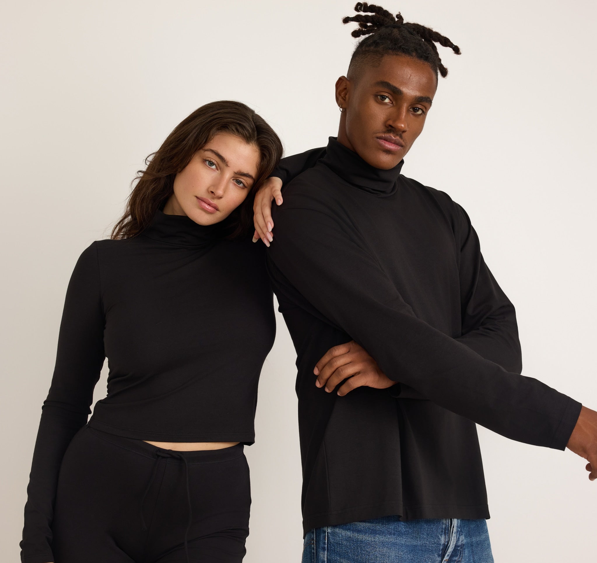 TENCEL™ MODAL<br>Everyday Long Sleeve Turtleneck