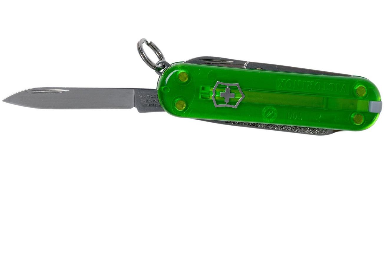 Victorinox Classic SD Translucent Colors, Green Tea 0.6223.T41G Zwitsers zakmes