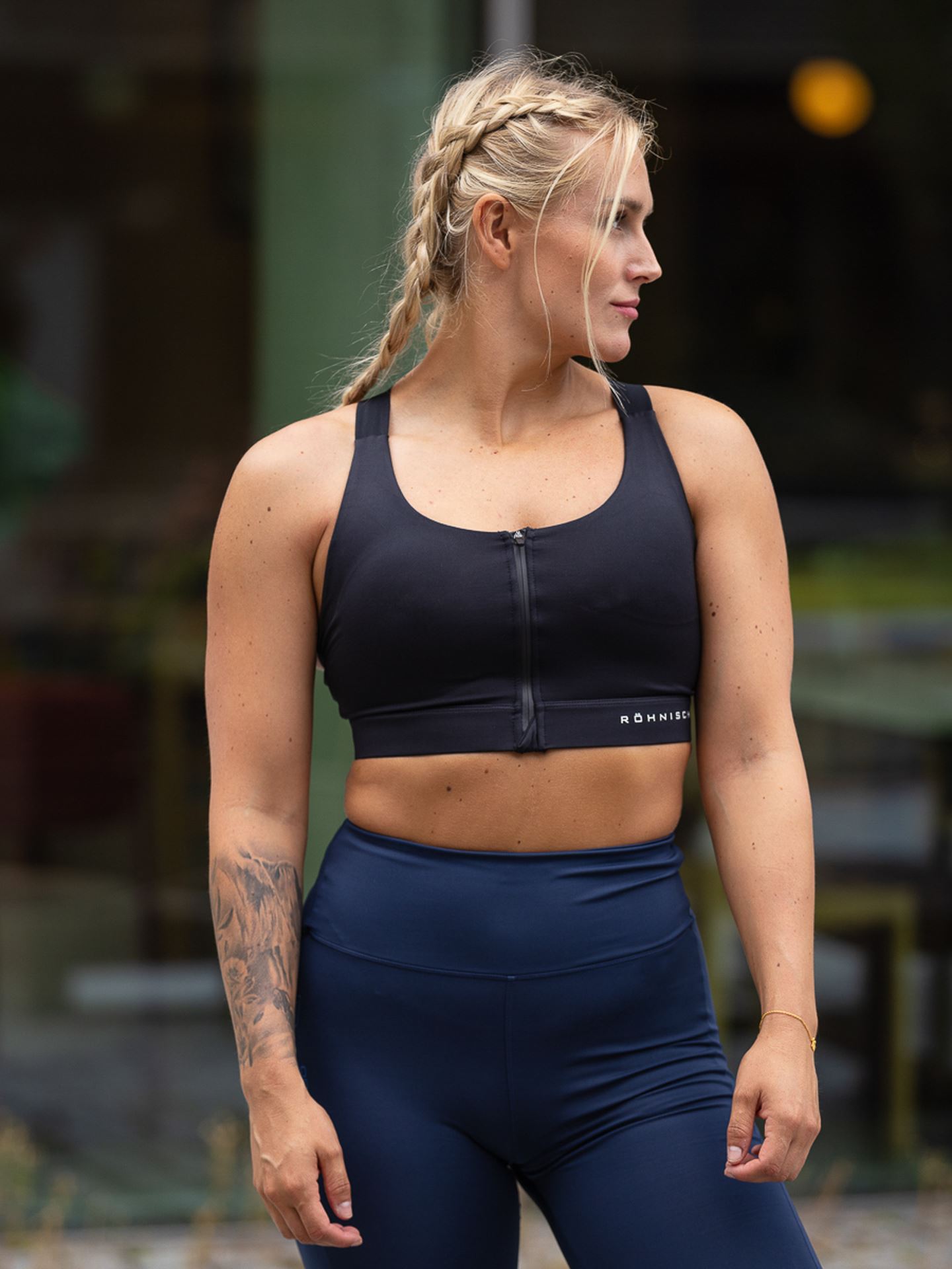 Zip Up Sportsbra