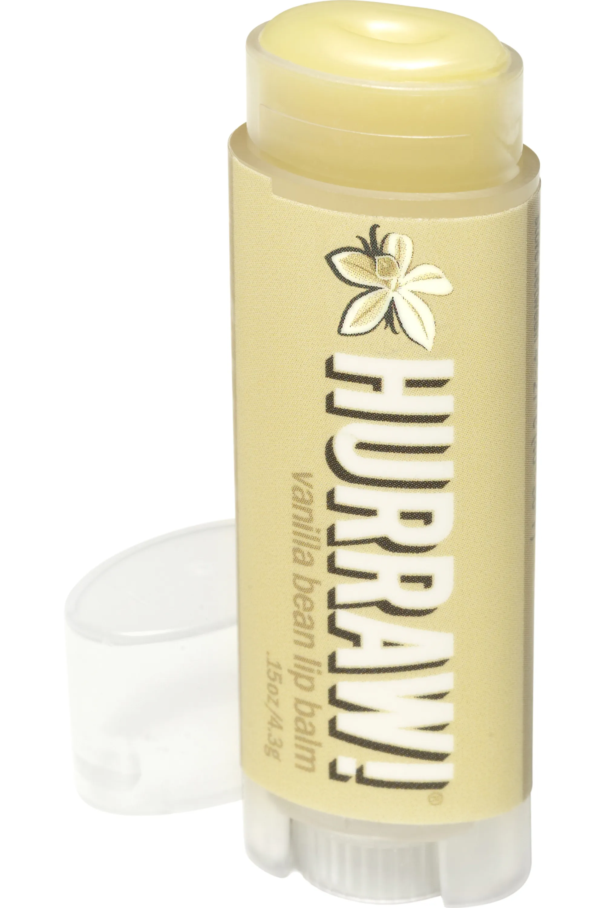 Hurraw! Baume à lèvres naturel Vanille-4.8 g