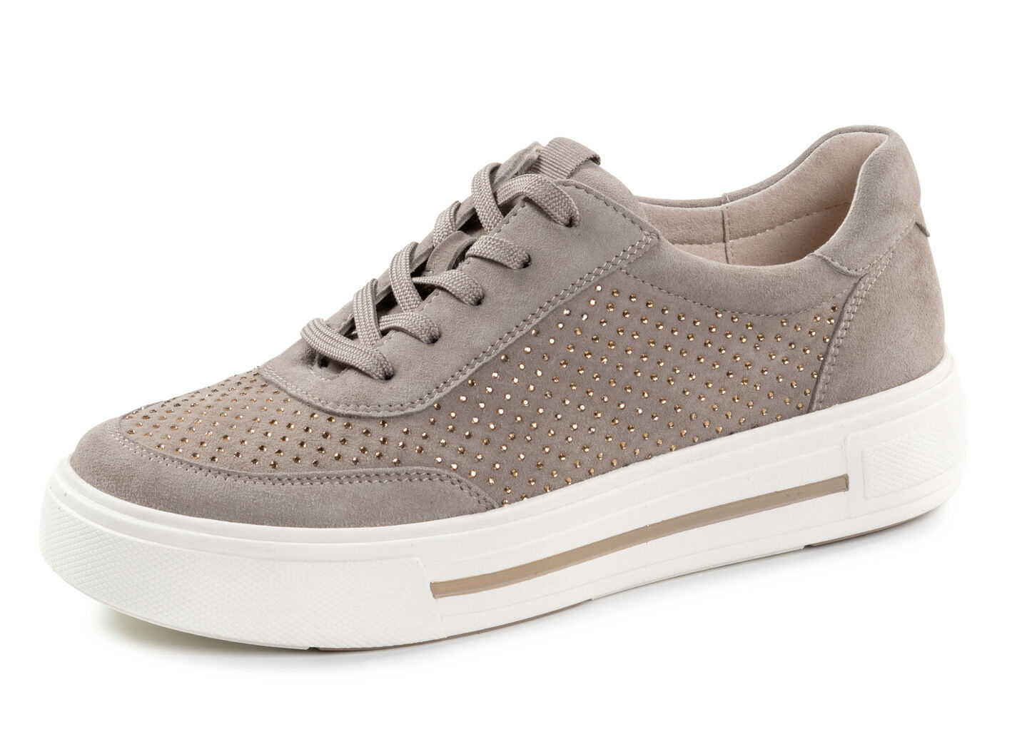 ELENA EDEN Sneaker aus feinem Veloursleder