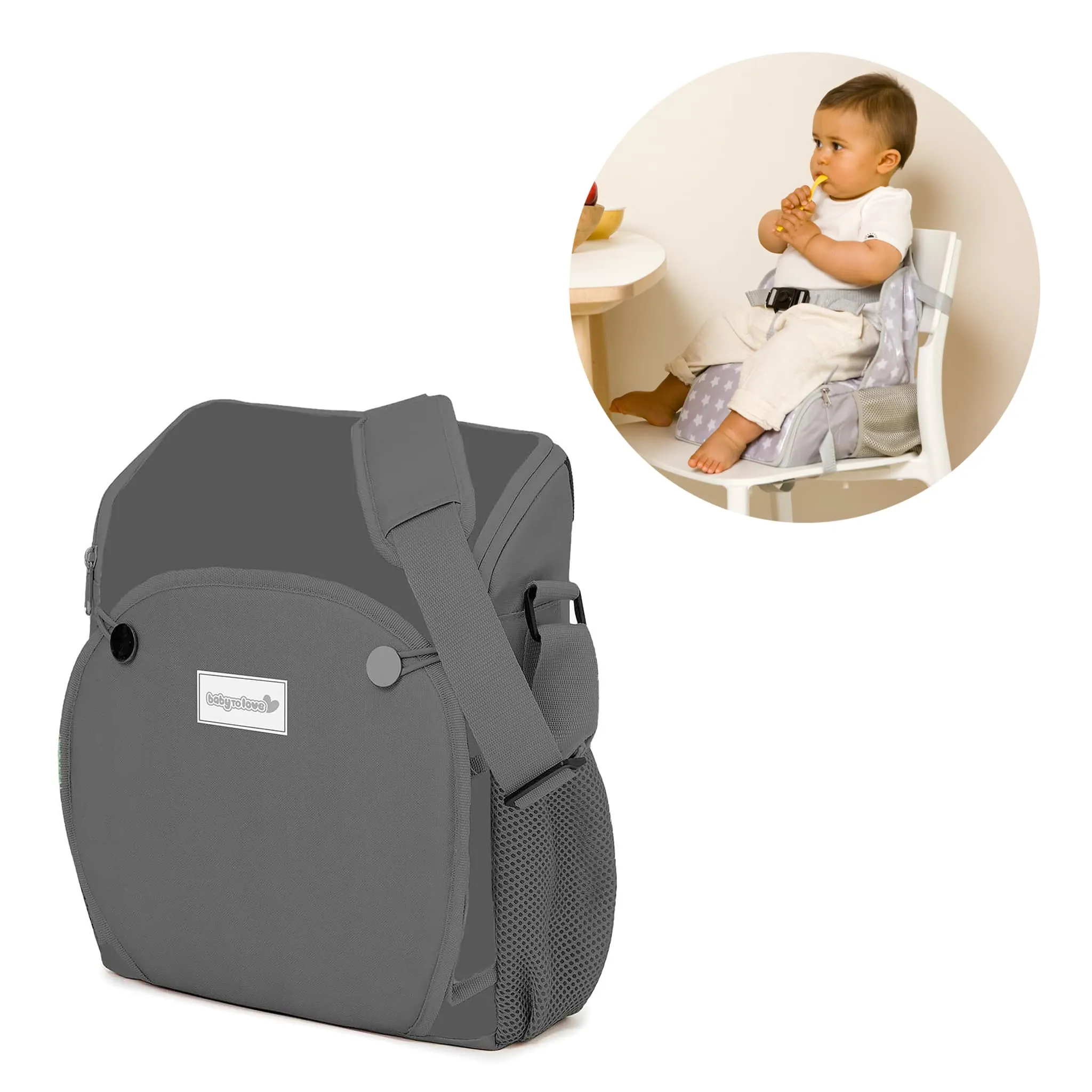 Baby to Love Siège d'Appoint Travel Up - Anthracite