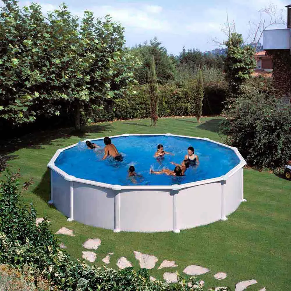 Gre pools Atlantis Stahl Pool mit Wänden 550x132 cm