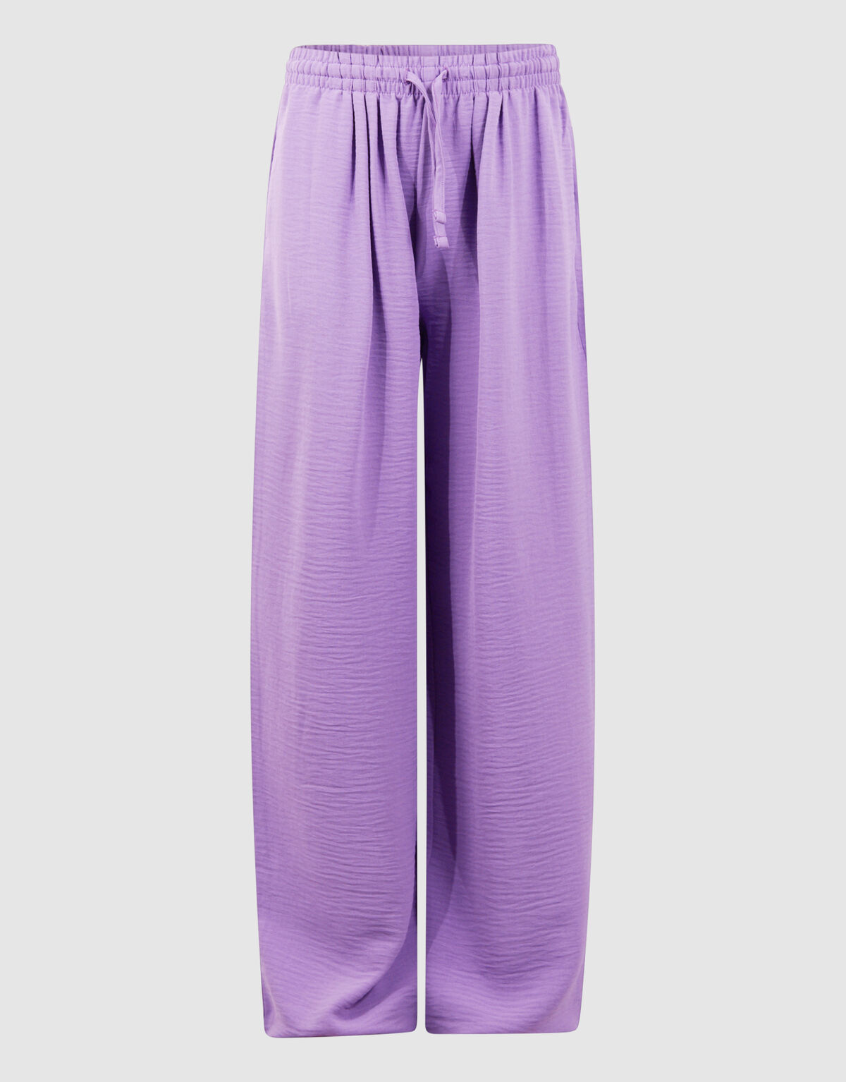 Twist Wide Leg Broek Paars