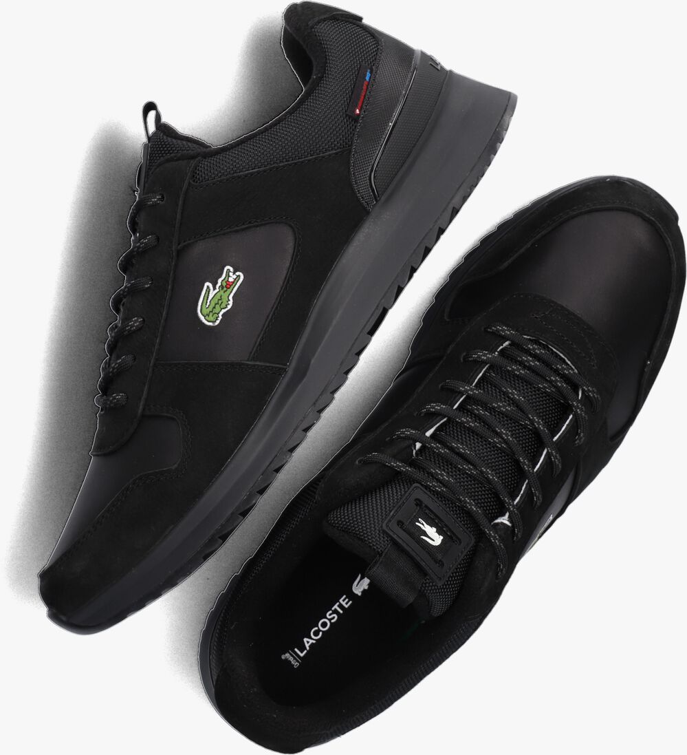 LACOSTE zwarte lacoste lage sneakers joggeur 2.0