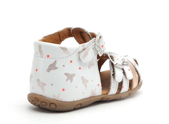 Gbb nu pieds bebe riviera blanc