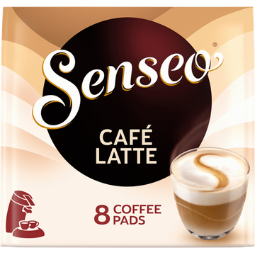 Senseo Typ Café Latte Koffiepads 8 Stuks 92 g