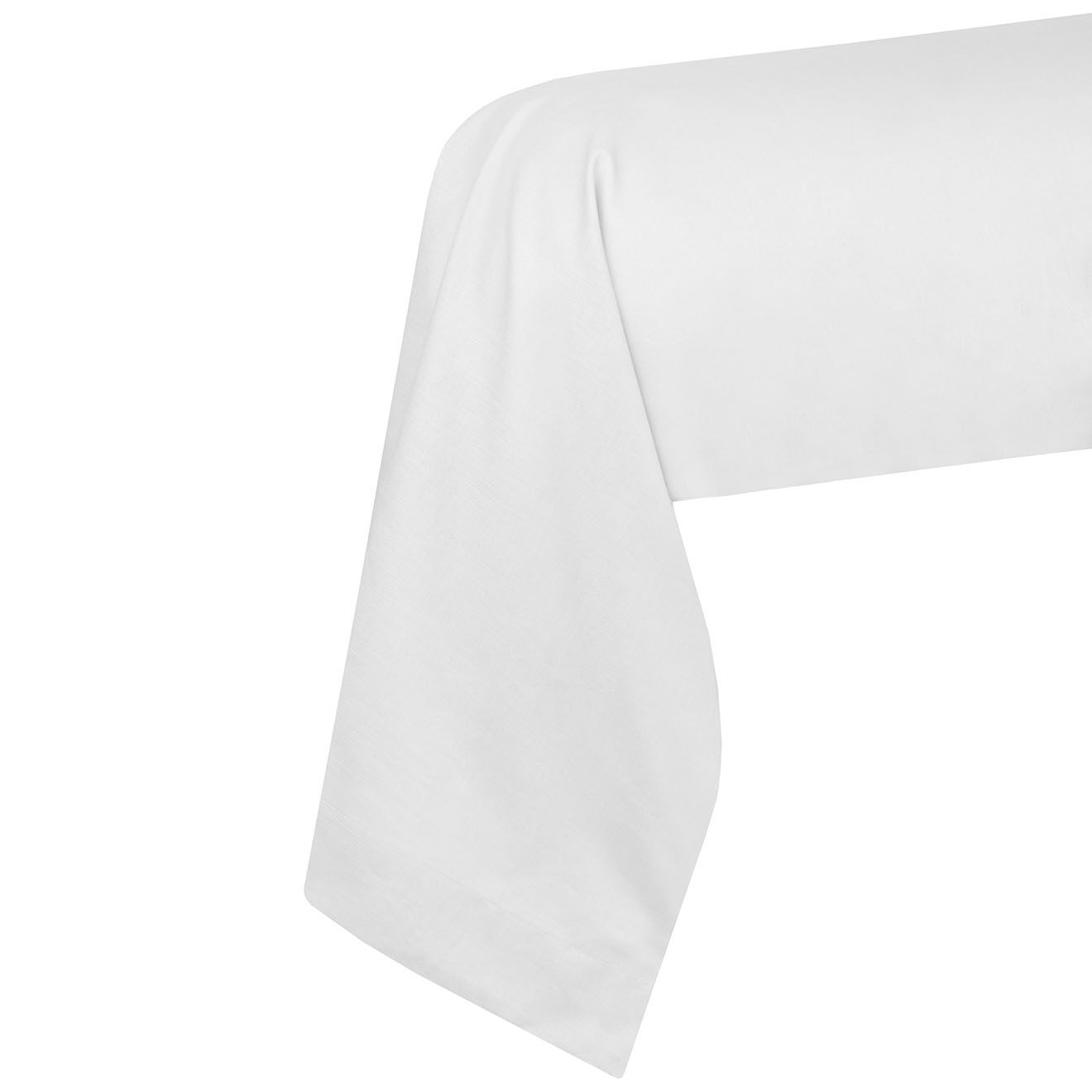 Stof Taie de traversin Eden blanche - 45x185 cm