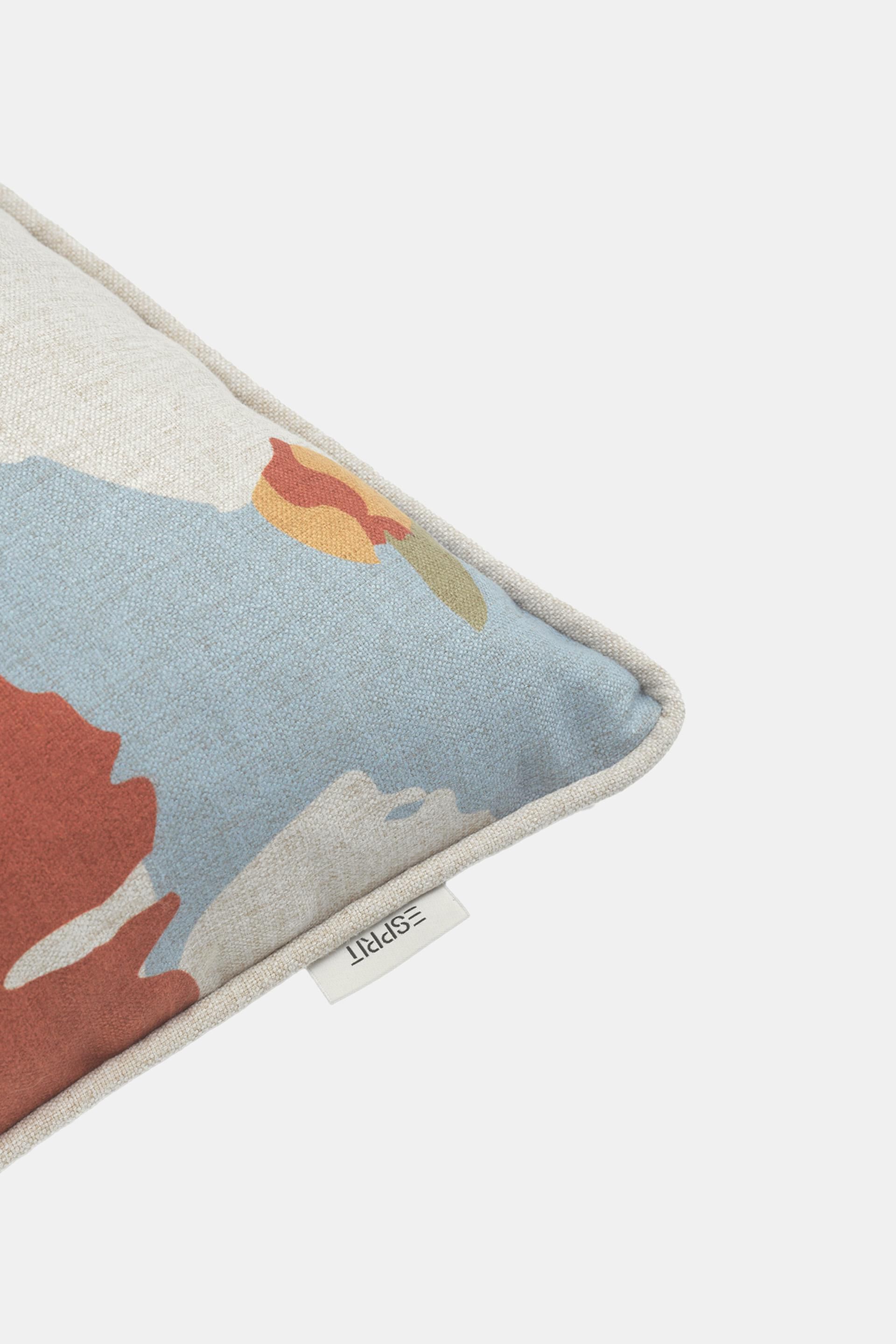 Housse de coussin à fleurs