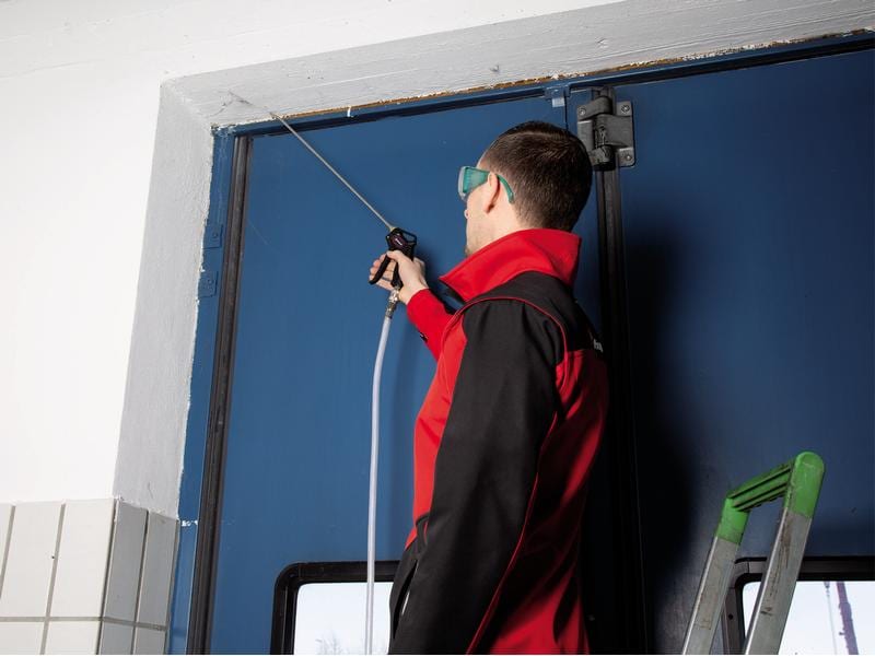 Einhell Druckluft-Ausblaspistole 2-8 bar mit 500 mm Düse Ausblaspistole mit Langdüse für alle Einhell Kompressoren