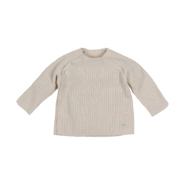 Nanami Knit Truitje - Mt. 50-56 - Naturel